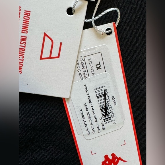 KAPPA Authentic Ables Cotton Blend Logo Graphic Tee - Picture 4 of 4